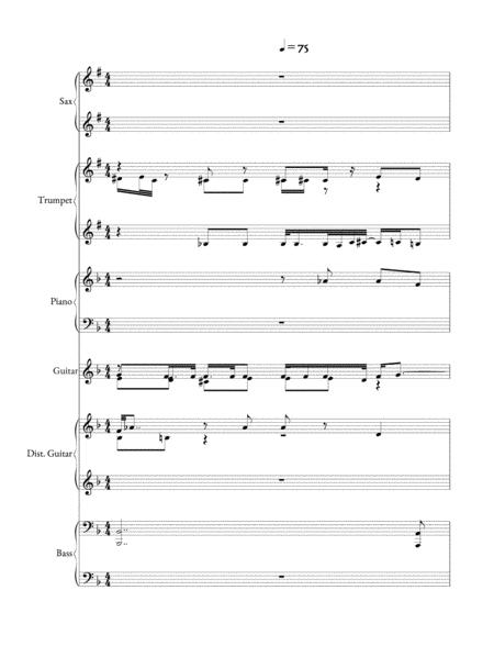 04 Terremoto Muerte Sheet Music