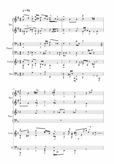 Free Sheet Music 06 Terremoto Calor