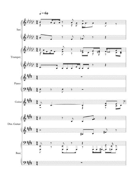 07 Terremoto Confusin Sheet Music