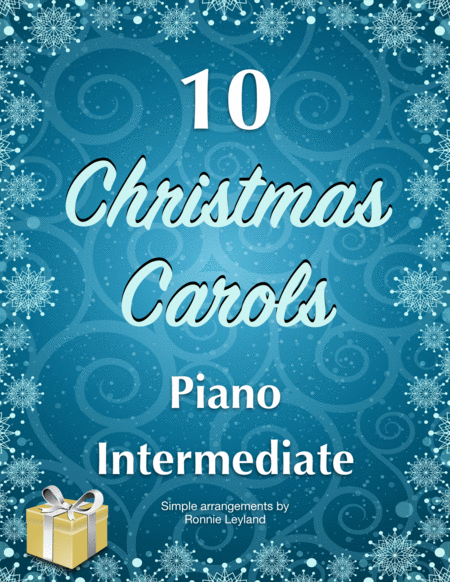 10 Christmas Carols For Intermediate Piano Sheet Music