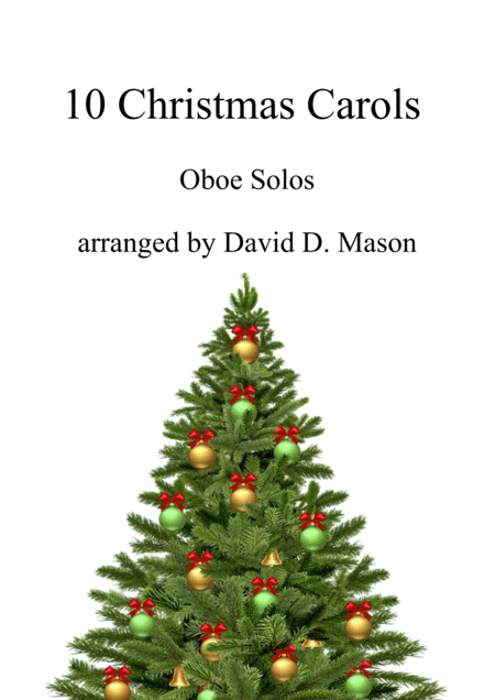 Free Sheet Music 10 Christmas Carols For Oboe