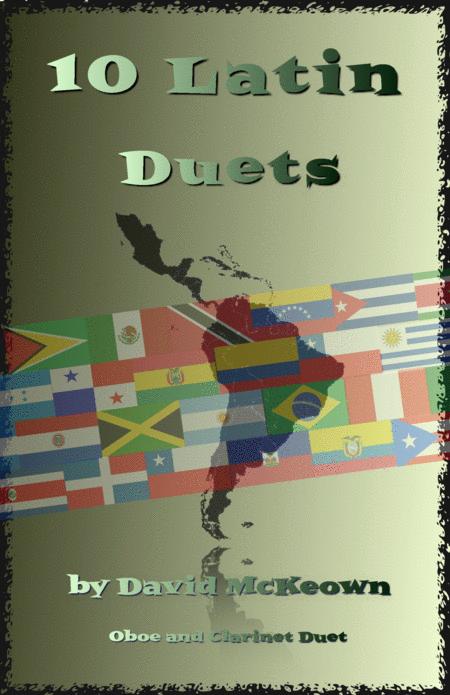 10 Latin Duets For Oboe And Clarinet Sheet Music