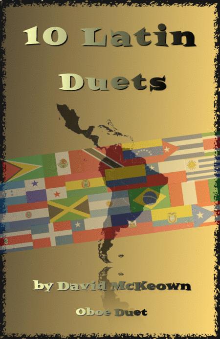 Free Sheet Music 10 Latin Duets For Oboe