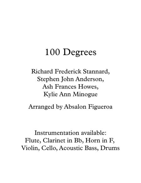 100 Degrees Ttbb Sheet Music