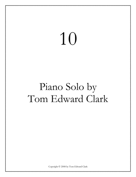 Free Sheet Music 10