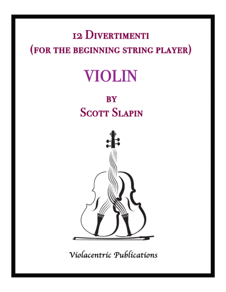 12 Divertimenti For Violin Sheet Music