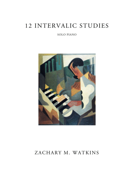 Free Sheet Music 12 Intervalic Studies