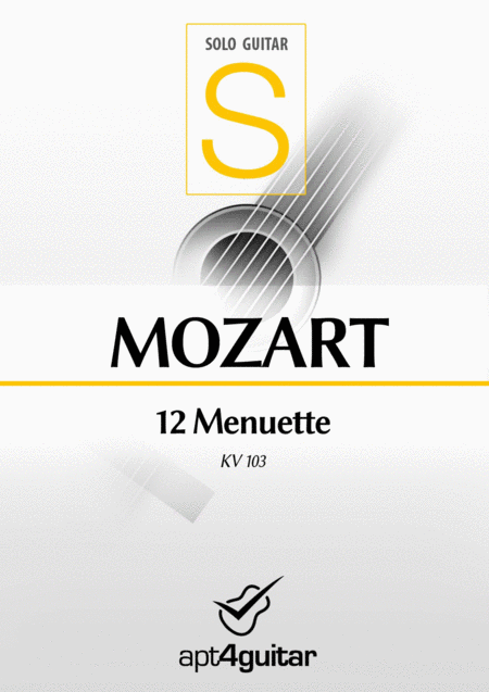 12 Menuette Sheet Music