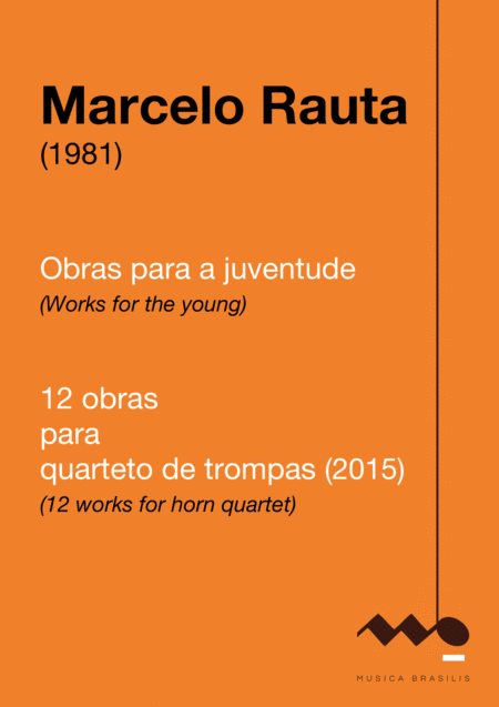 Free Sheet Music 12 Obras Para Quarteto De Trompas