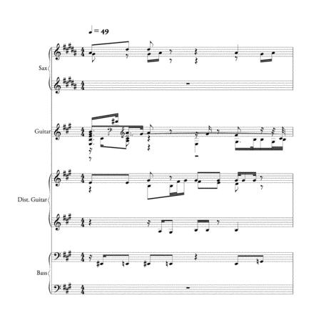 Free Sheet Music 16 Terremoto De Amor