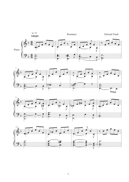 Free Sheet Music 18 Romance