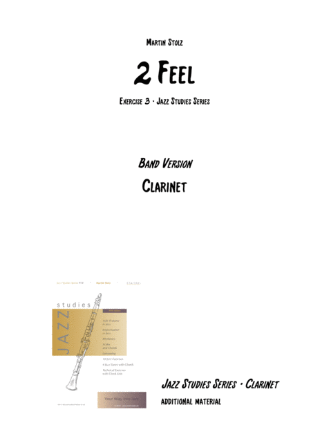 2 Feel Arranged For Clarinet And Band Sheet Music