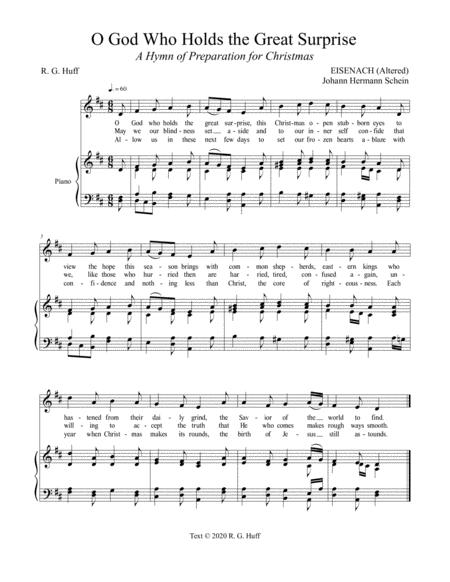 Free Sheet Music 2 Hymns For Advent Christmas Epiphany