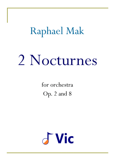 Free Sheet Music 2 Nocturnes Op 2 And 8