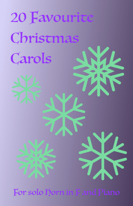 20 Favourite Christmas Carols For Solo French Horn In F And Piano Sheet Music