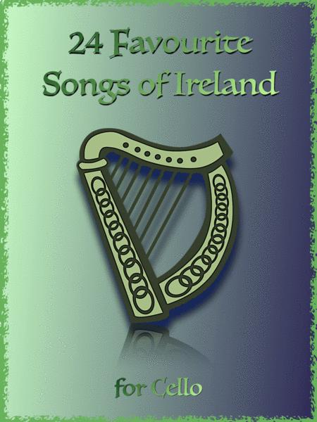 Free Sheet Music 24 Favourite Songs Of Ireland For Cello