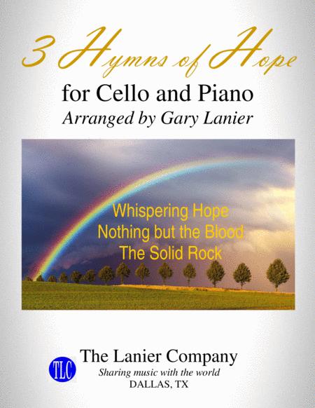 3 Hymns Of Hope For Cello And Piano With Score Parts Sheet Music