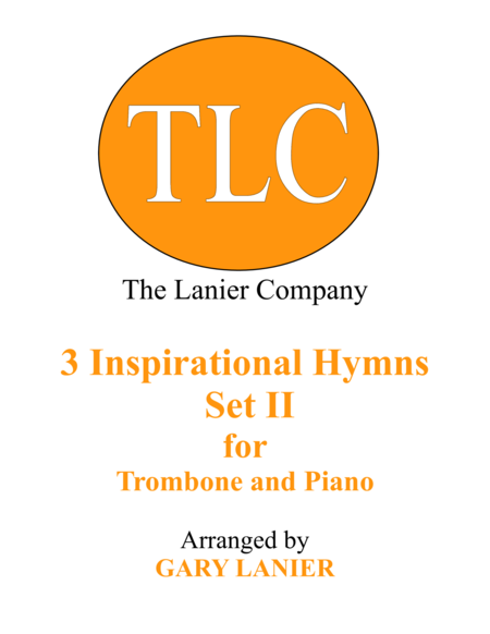 3 Inspirational Hymns Set Ii Duets For Trombone Piano Sheet Music