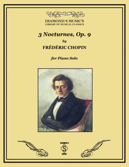 Free Sheet Music 3 Nocturnes Op 9 Chopin Piano Solo