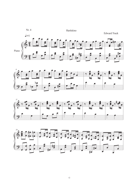 Free Sheet Music 4 Harlekino