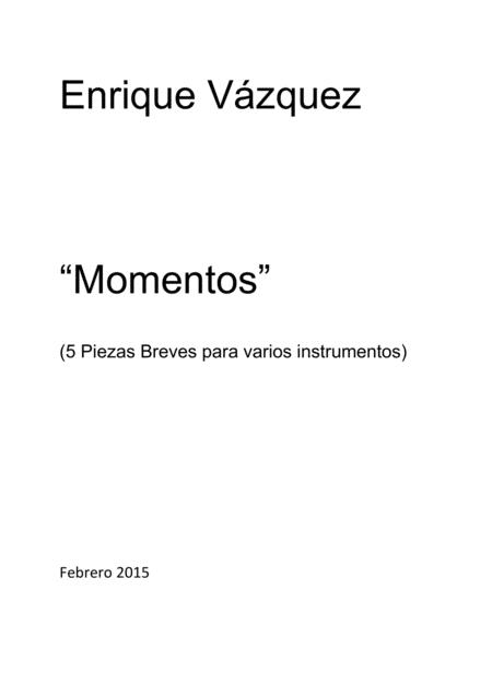 5 Piezas Breves Para Nios Sheet Music