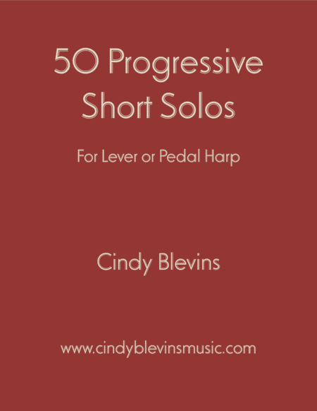 50 Progressive Short Solos For Lever Or Pedal Harp Sheet Music