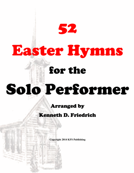 Free Sheet Music 52 Easter Hymns For The Solo Performer Horn