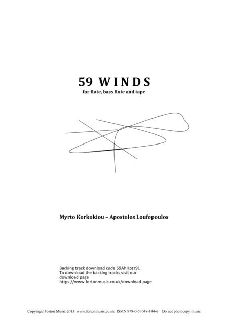 59 Winds Sheet Music