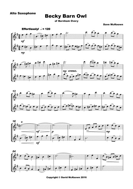 Free Sheet Music 6 Concert Duets For Saxophone In A Classical Style