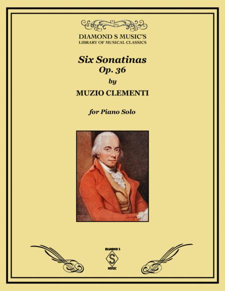 6 Piano Sonatinas Op 36 Clementi Piano Solo Sheet Music