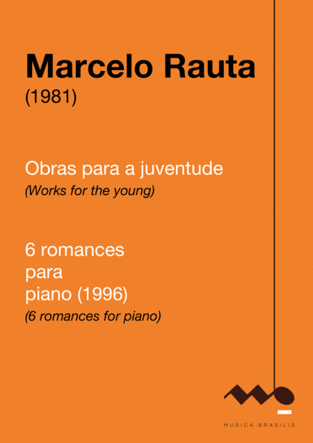 6 Romances Para Piano Sheet Music