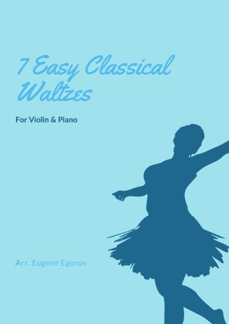 7 Easy Classical Waltzes For Violin Piano Sheet Music