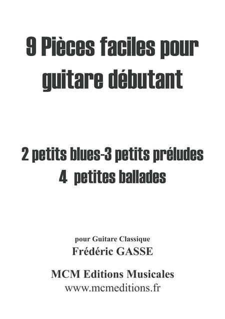 Free Sheet Music 9 Pices Faciles Pour Guitare Dbutant