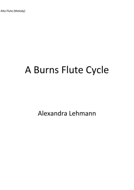 A Burns Flute Cycle Sheet Music