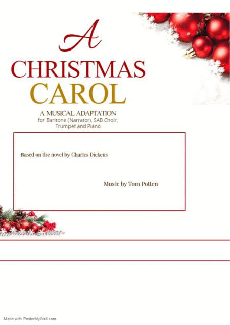 A Christmas Carol For Narrator Sab Choir And Piano Sheet Music