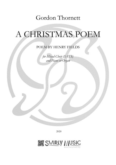 A Christmas Poem Sheet Music