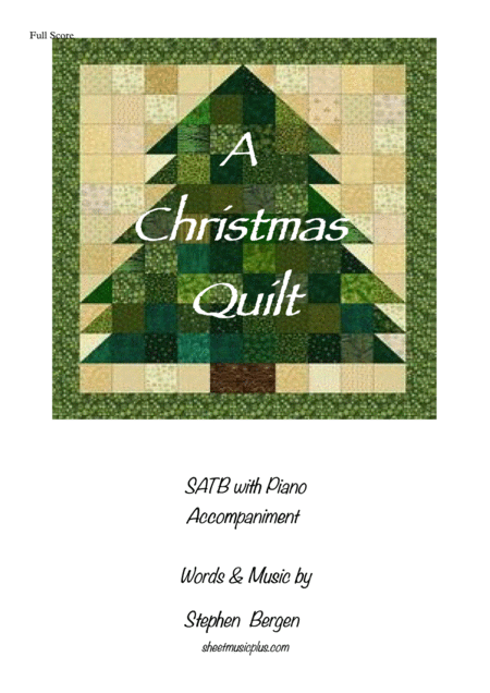 A Christmas Quilt Sheet Music