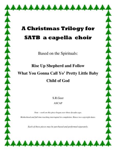 Free Sheet Music A Christmas Trilogy For Satb Choir