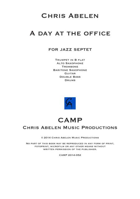 A Day At The Office Sheet Music