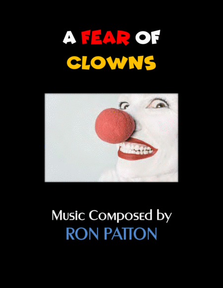 Free Sheet Music A Fear Of Clowns