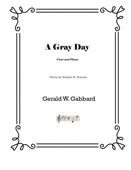 Free Sheet Music A Gray Day 1999