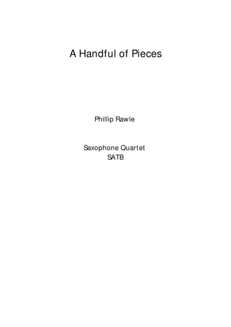 A Handful Of Pieces Sheet Music