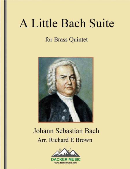 Free Sheet Music A Little Bach Suite