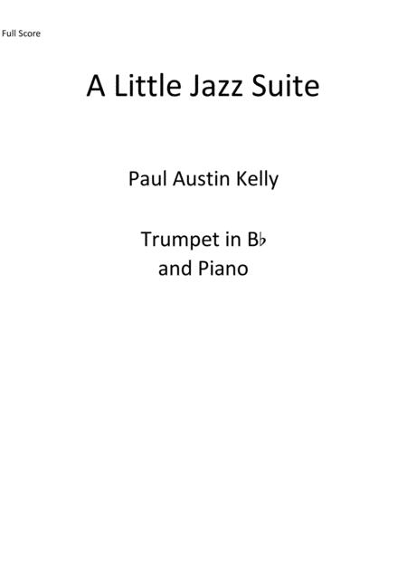 Free Sheet Music A Little Jazz Suite
