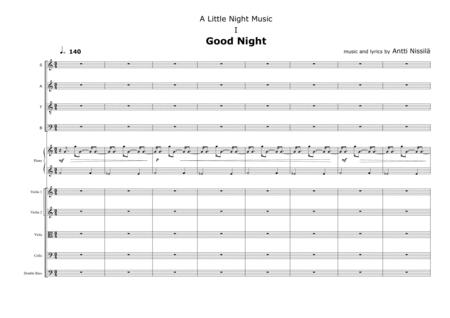 A Little Night Music Sheet Music