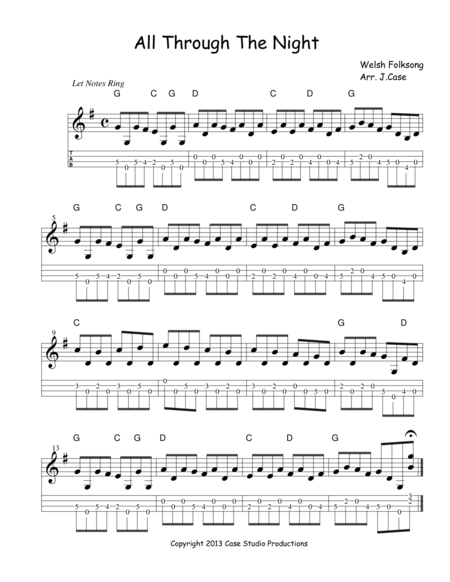 A Mandolin For Christmas Sheet Music