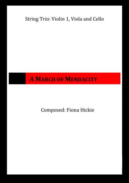 A March Of Mendacity Sheet Music