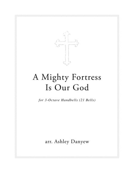 A Mighty Fortress Is Our God Hymn Descant 21 Handbells Reproducible Sheet Music