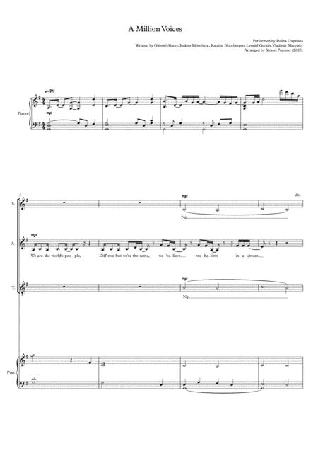 A Million Voices Sheet Music