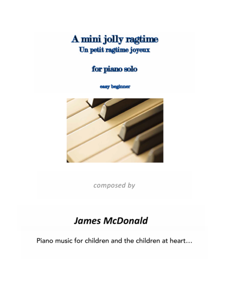 A Mini Jolly Ragtime Sheet Music